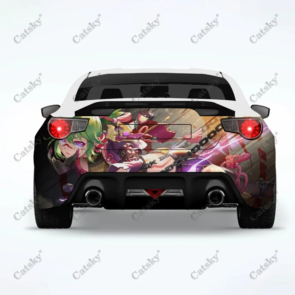 

Kuki Shinobu Genshin Impact Car stickers truck rear tail modification painting suitable for truck pain car packaging decals