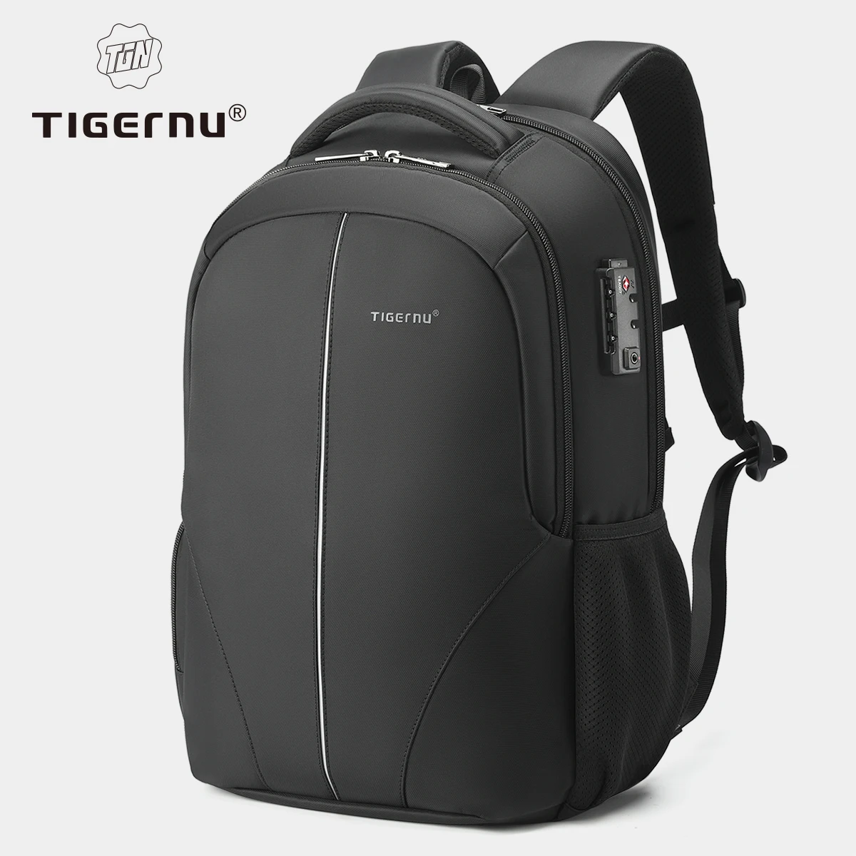 Tigernu Men Backpack 14 15.6 17inch Laptop Backpack For Men TSA Anti Theft Bag Travel Backpacks Bag For School Mochilas Knapsack