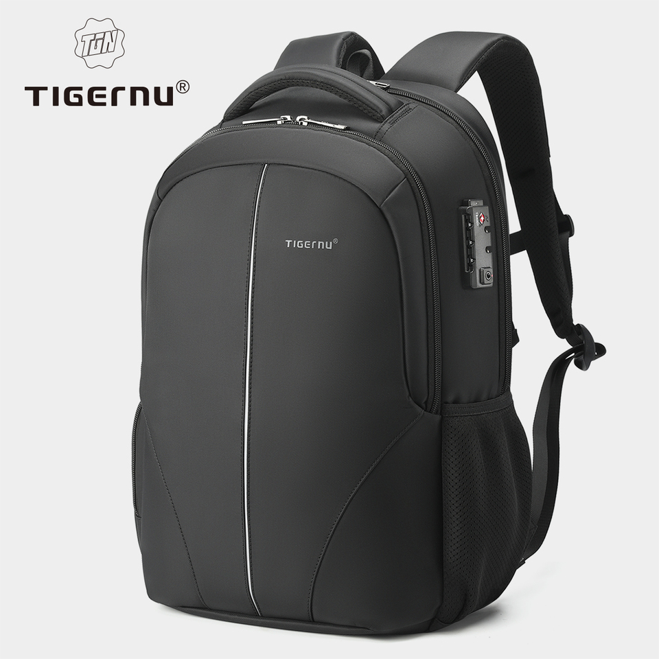  Tigernu Travel Backpacks 14-15.6-17'' Laptop Backpack For Men TSA Anti Theft Backpack Nylon Backpacks Bag For Schoolbag Knapsack 