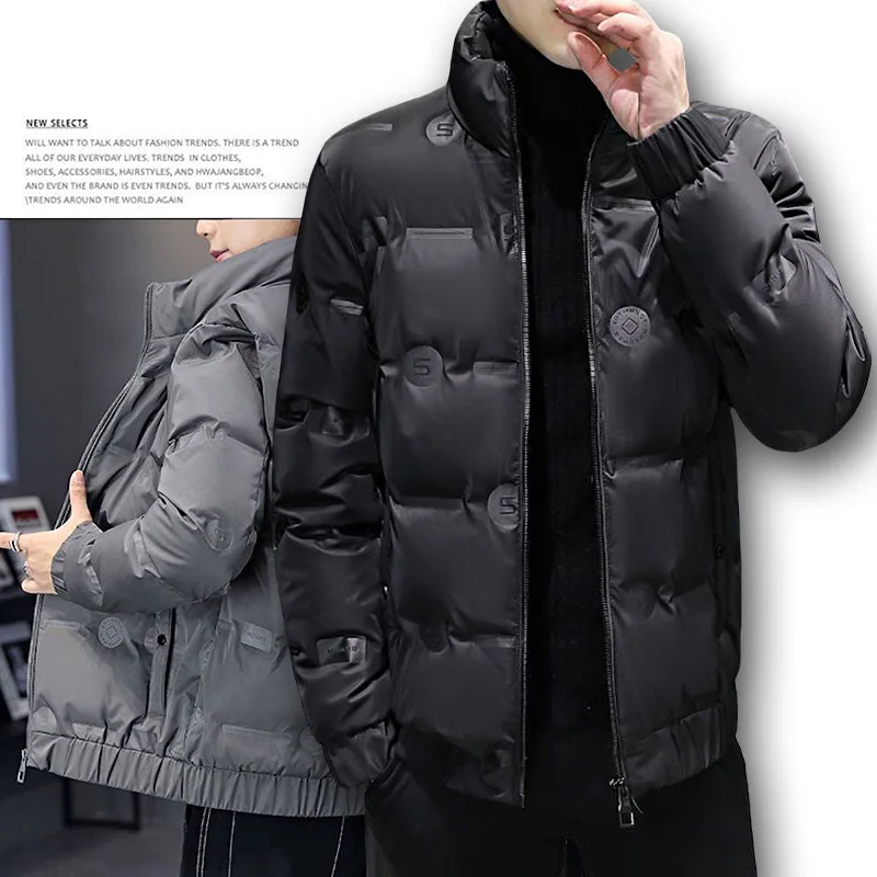 New Duck Down Lightweight Down Jacket for Men Standing Collar Casual Winter Wear Down Jacket for Warmth Winter Thick Jacket