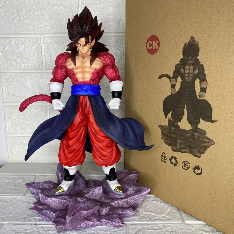 

New Dragon Boll Handmade Ck Resonance Super Four Beijit Handmade Anime Peripheral Super Saiyan Model Large Doll Ornament Toys