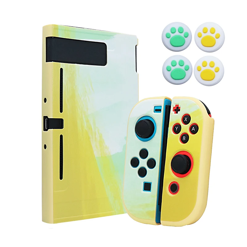Casing Pelindung TPU Lembut untuk Nintendo Switch NS Pengendali Konsol Gamepad Joy Con Casing Kulit Sampul Penuh Aksesori Video Game