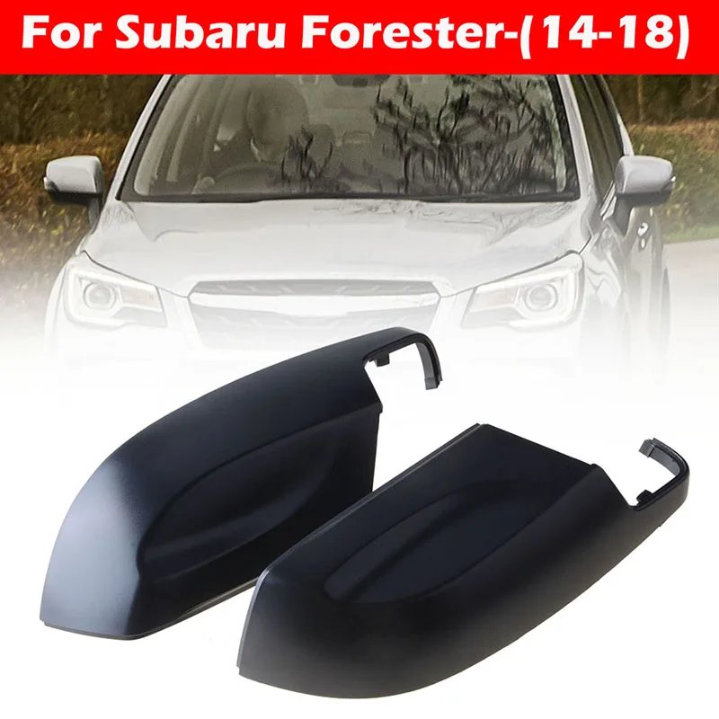 

Rearview Mirror Cover Base Black Base Coat Fit For SUBARU Forester XV Legacy Outback 2012 - 2017 Car Modified Accessories