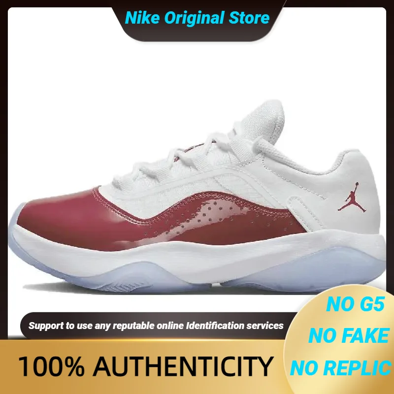 

Nike Air Jordan 11 CMFT Low 'White Gym Red' GS Sneakers shoes CZ0907-116 With Original Box