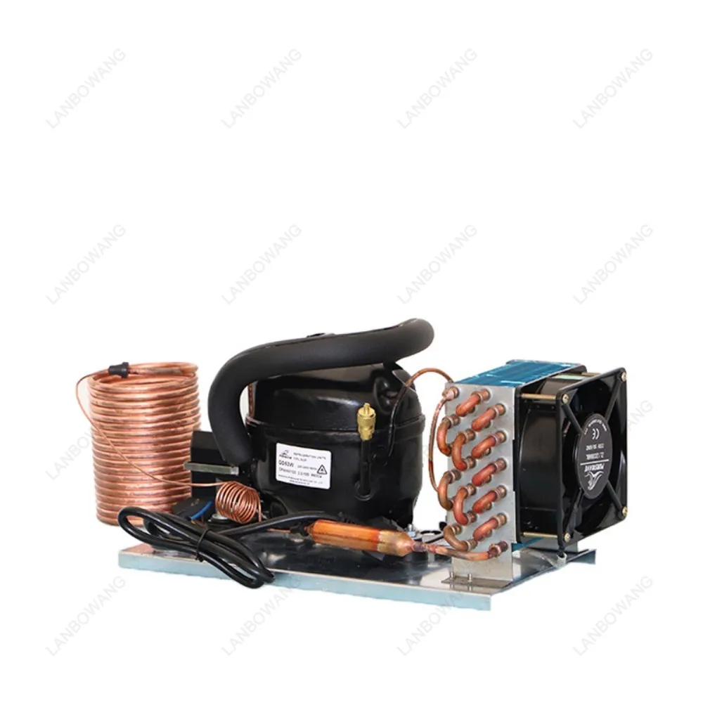 QD30W Integrated Refrigeration Unit, Flue Condenser Cooling Equipment, 4℃ Atmosphere Monitoring Chiller, Plug-in Cooling System