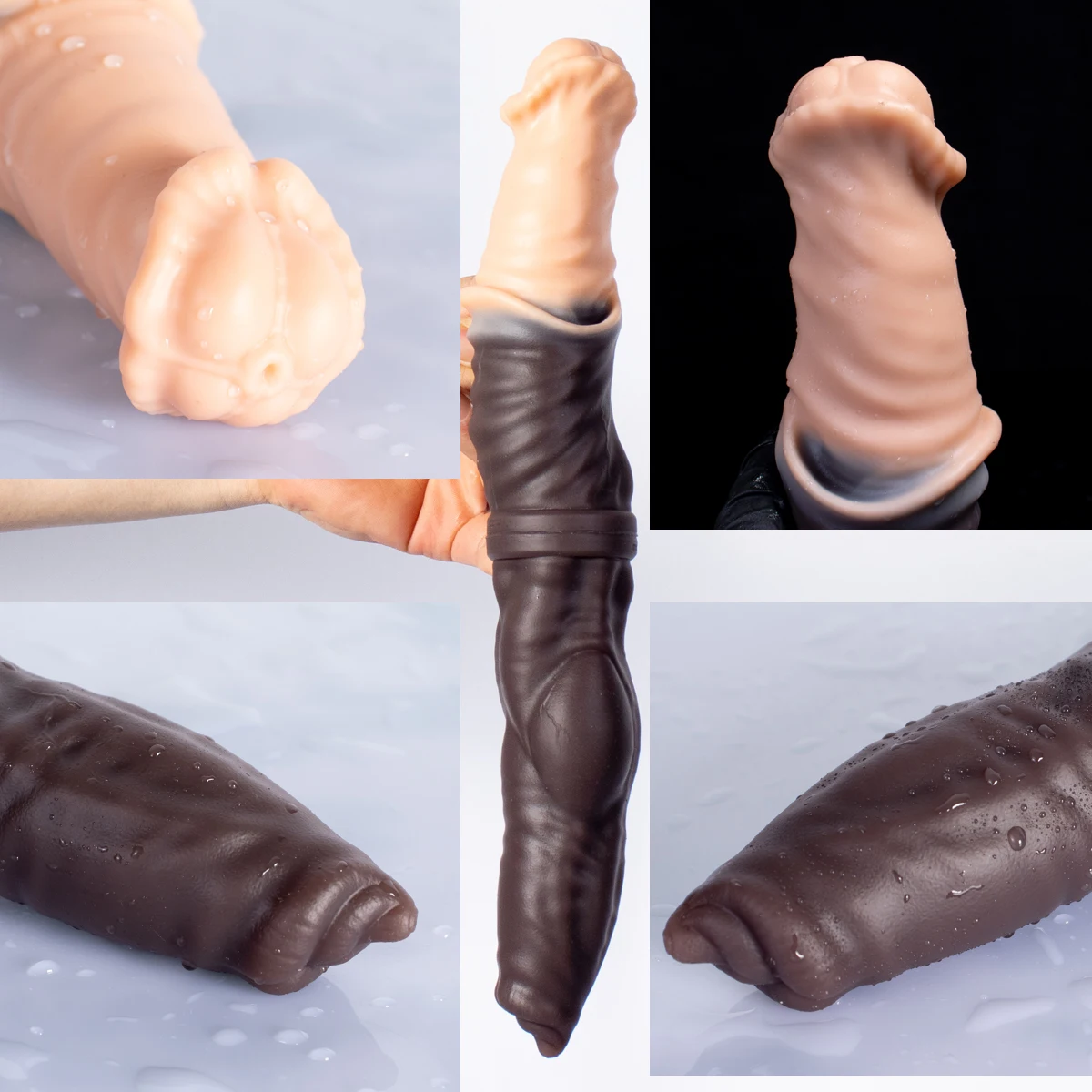 Dildo do Monstro Pênis Plugged Feminino e Masculino, Dilatador vaginal, Plug Anal, Masturbação, Brinquedos Sexuais Eróticos, Adulto18, 32cm