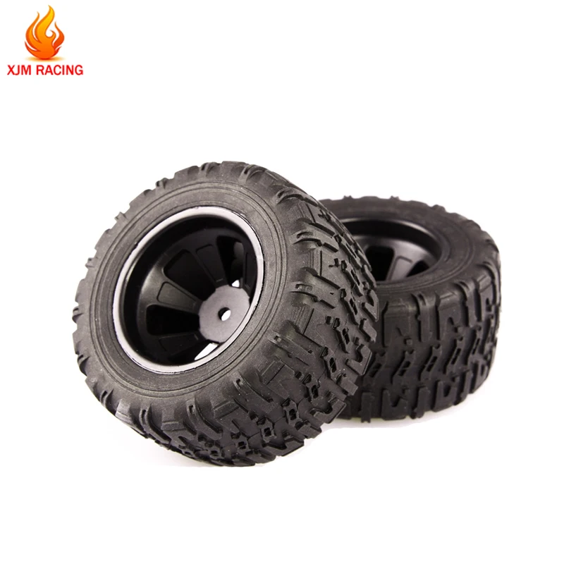 Wheel Tire 2pcs/Set Adapter 12MM Diameter:83mm Width:43mm for EMB-MT EP 1/14 LC Racing Rc Car Truck Off Road L6061 Parts