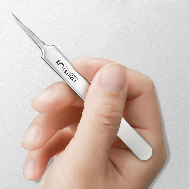 5/6 Stuks Rvs Acne Naalden Mobiele Pincet Mee-eter Verwijderen Gereedschap Porie Reiniging Gereedschap Professionele Gezicht Huidverzorging gereedschap