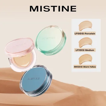 MISTINE Poreless BB CC Cushion Foundation Long lasting waterproof Oil Control Concealer…