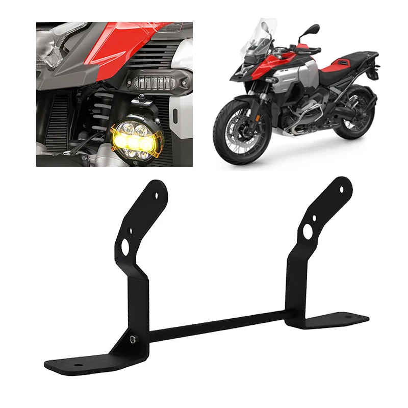 

2026 New Fog Lights Auxiliary Brackets Driving Lamp Spotlight Bracket For R1300GS ADVENTURE R 1300 GS ADV R1300 GSA 2024 2025