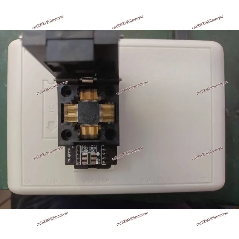 Frequency conversion air conditioner commonly used MCU TMS320F28035 QFP80 adapter seat, offline online seat MDY08 02