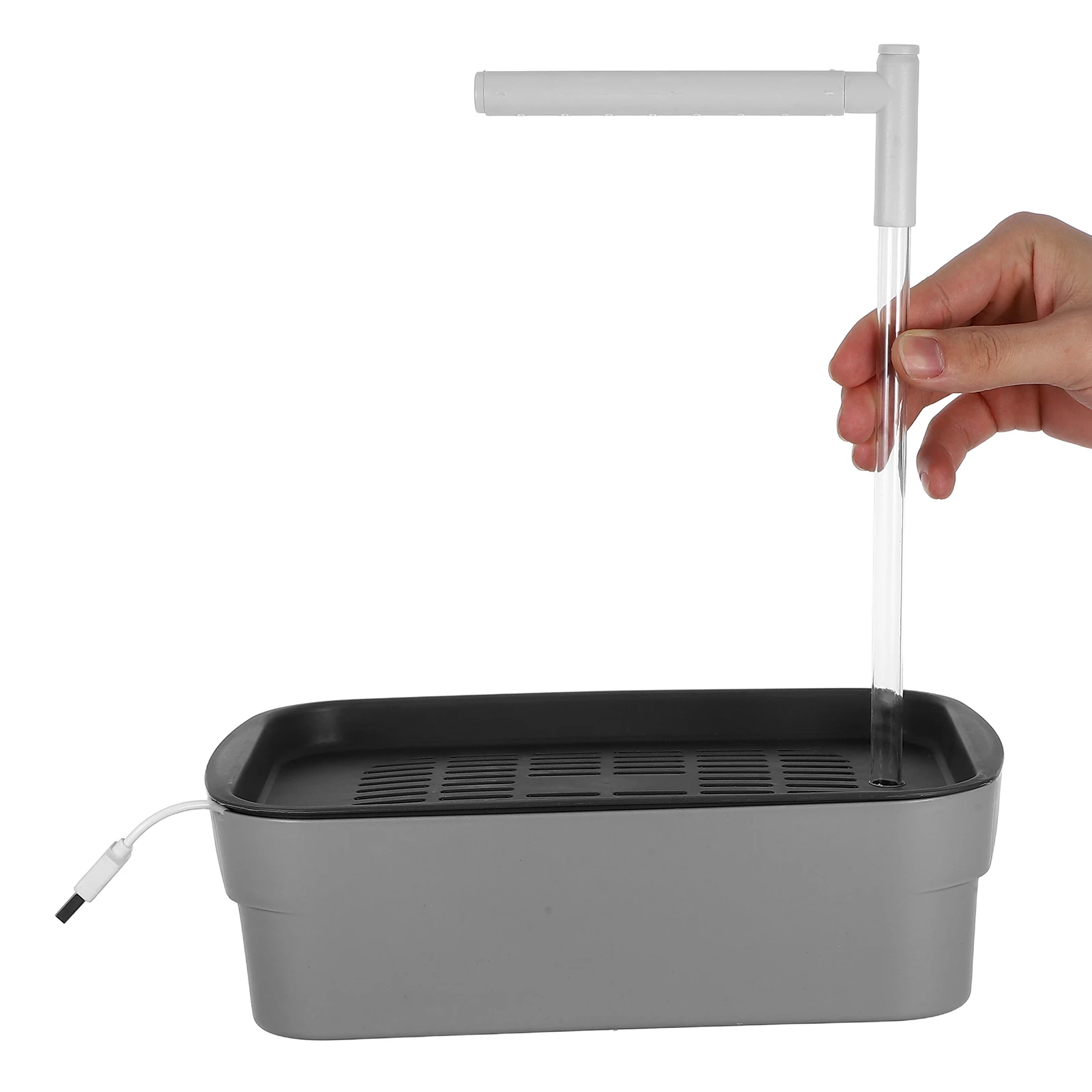 

Automatic Parrot Bathtub Plastic Bird Bath Shower Tub Ideal Bird Cage Accessories for Parakeets Cockatiels Lovebirds Pigeons