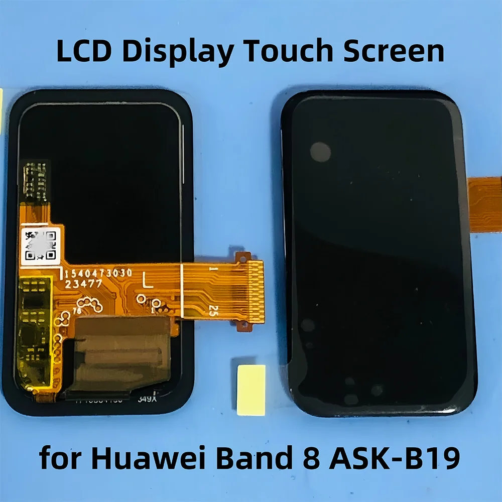 

ЖК-дисплей с сенсорным экраном для Huawei Band 8 ASK-B19 AMOLED с дигитайзером, полная сборка, запасная часть ЖК-экрана