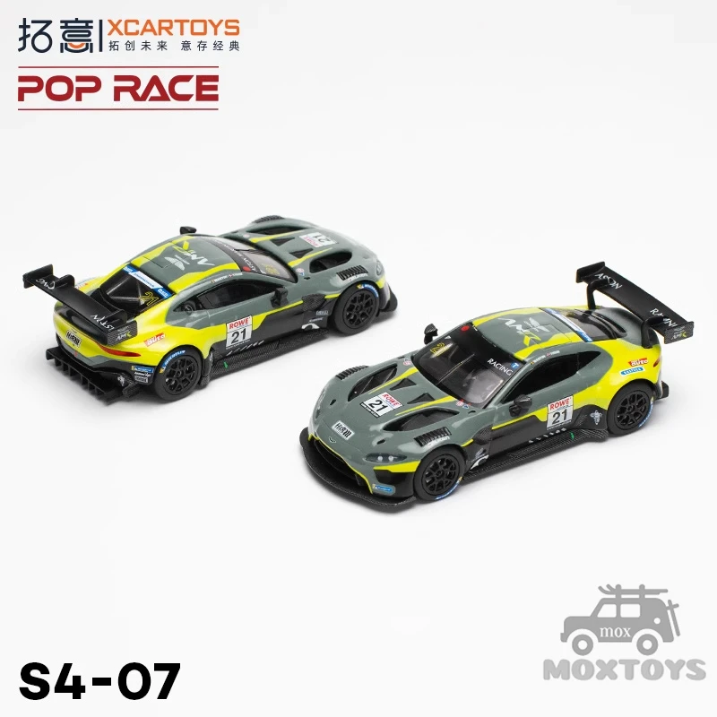 

XCarToys x Pop Race 1:64 2022 NURBURGRING 24 HR VANTAGE GT3 Diecast Model Car