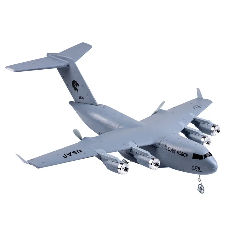 C17 Rc Plane Toy For Boys Toys Hobbies 2.4g Remote Control Airplane Epp Fixed Wing Military Plane Model Childern Gift Rc Aircraf