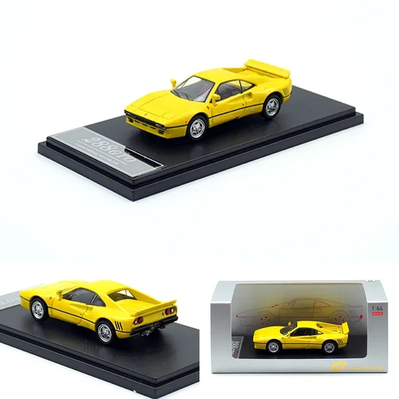 

Hone In Stock 1:64 288 GTO Openable Hood Diecast Diorama Car Model Collection Toys