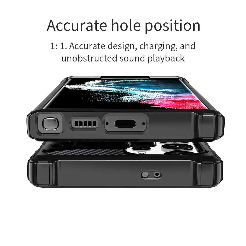 Military Rugged Armor Case For Samsung Galaxy S22 S21 Plus Note 20 Ultra S20 FE A73 A53 A33 A12 5G Shockproof Back Cover