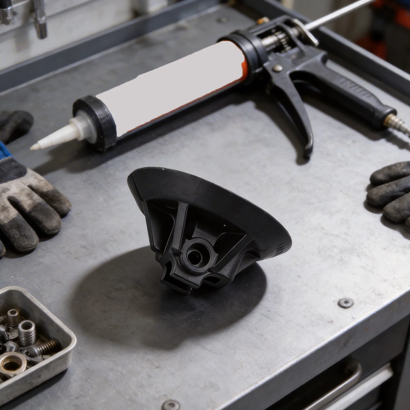 

For Home Improvement Black Cordless Caulking Tool Brand New Unused Check Tool Compatibility Dimensions Diameter 5cm