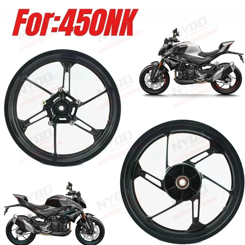 

Motorcycle front wheel hub CF400-7 front rear Wheel hub front rear aluminum Wheels steel rings For CF 450NK