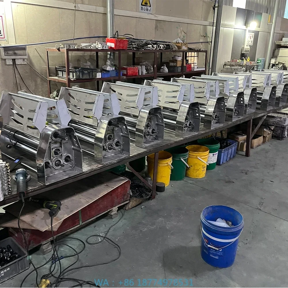 Professional Adjustable Flaky Bread Pastry Press Machine Commercial Table Top Pizza Dough Sheeter