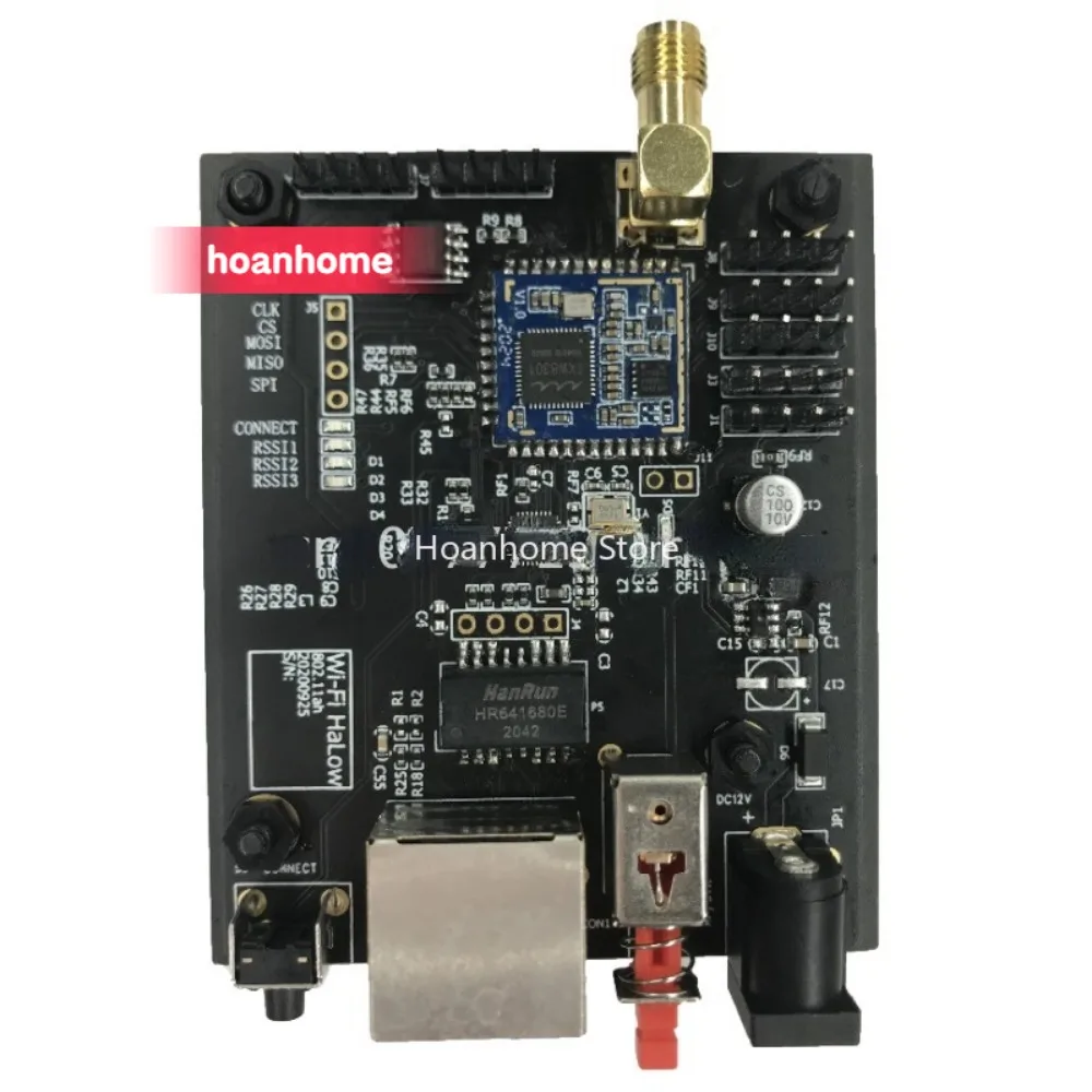 

802.11ah Wi Fi Halow The 900MHz module supports 8000 nodes of low-power WiFi Halow module