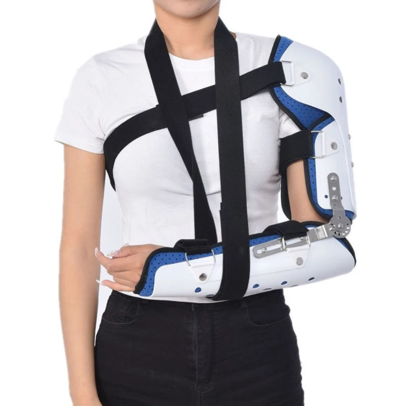 Adjustable Shoulder Elbow Fracture Injury Elbow Protector Arm Injury Forearm Fixed Support Left Right Elbow Joint Fixed Supports