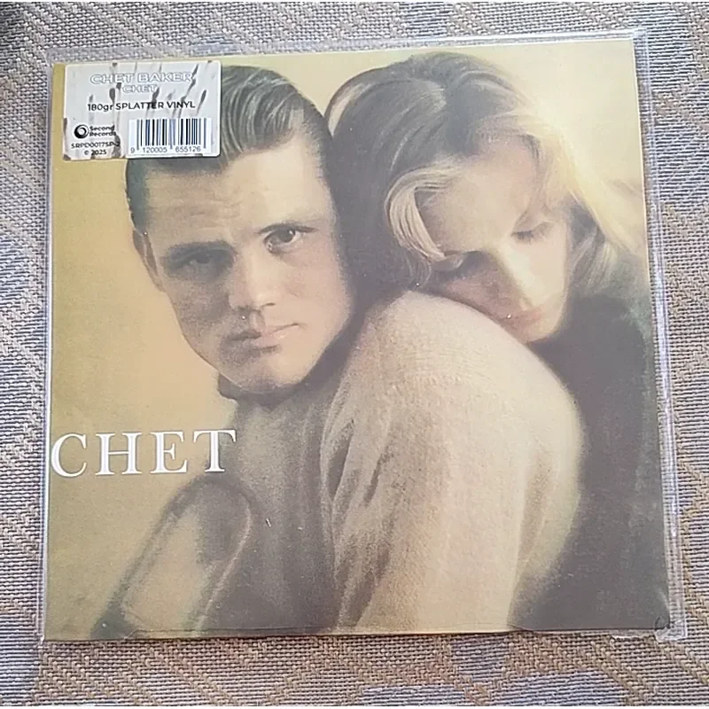 

Genuine Chet Baker Chet Deluxe Edition Yellow and White Splash Color Glue Vinyl Record LP for Chet Baker