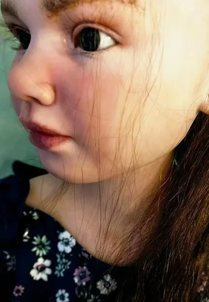 تخصيص إمدادات محدودة 41 بوصة تولد من جديد غابريلا الطفل مع الشعر الجذور يدويا لتقوم بها بنفسك جزء رسمت كيت مع الجسم القماش #4