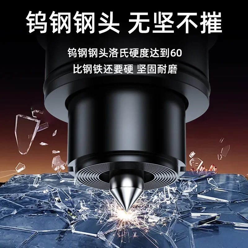 2-In-1 Portable Car Safety Hammer Emergency Glass Breaker Seat Belt Cutter Escape in Water Car Outdoor Self Defense Tool Gift - Image 2