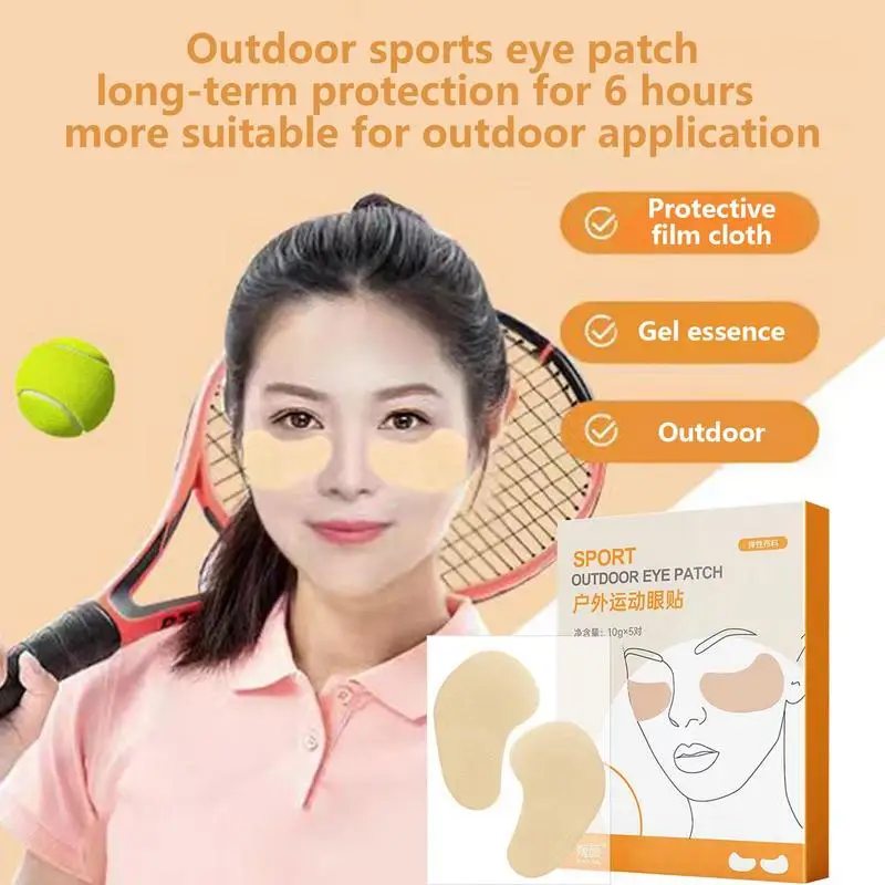 Anti-UV Hydrating Daily UV Cut Golf Patch Eye Patch Sun Protection Patch UV Patch Sunscreen Eye Patches For Under Eye Sun Shield