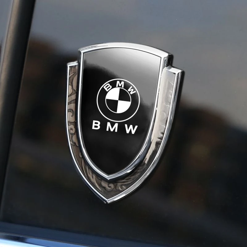 

Car Metal Shield Emblem Car Side Fender Body Trunk Badge Sticker For BMW M 1 2 3 4 5 7 Series X1 X3 X4 X5 X6 X7 F10 F30 E46 E60