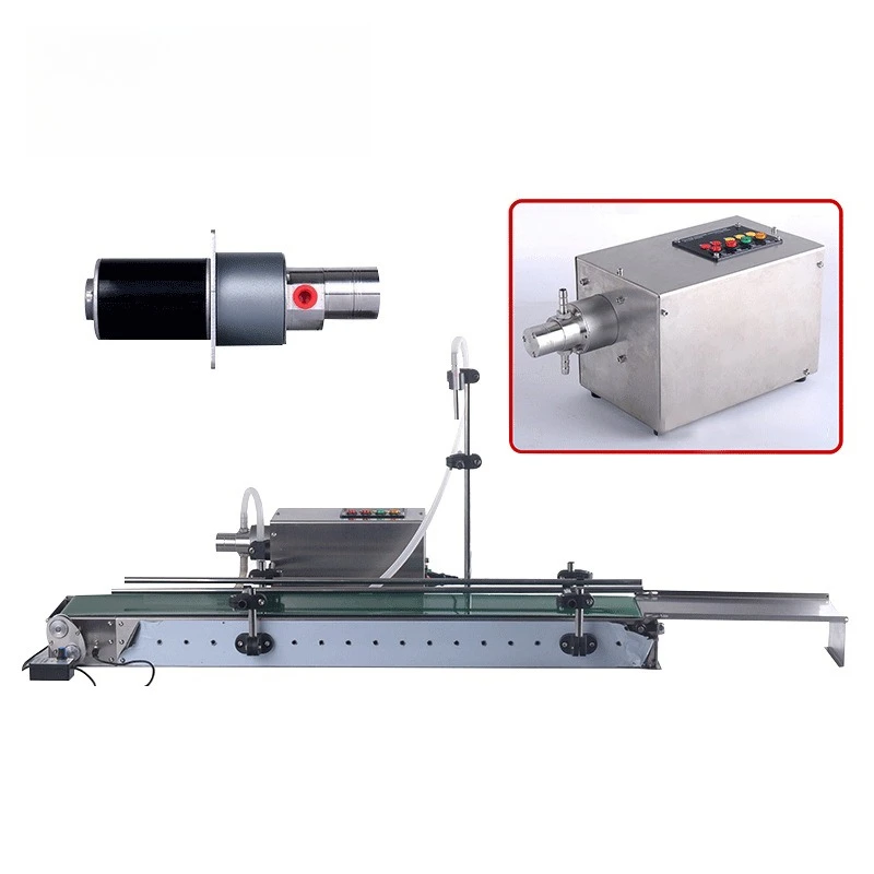 Gear pump automatic conveyor belt intelligent induction alcohol disinfectant