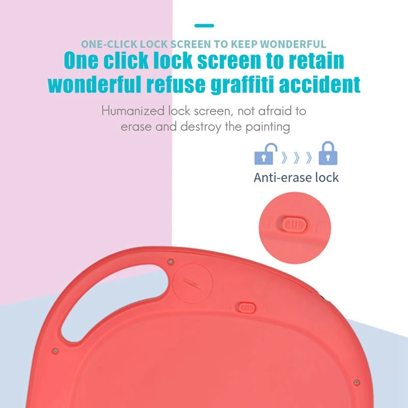 Lavagna LCD da 13 pollici lavagna da disegno schermo HD lavagna elettronica multifunzione a colori