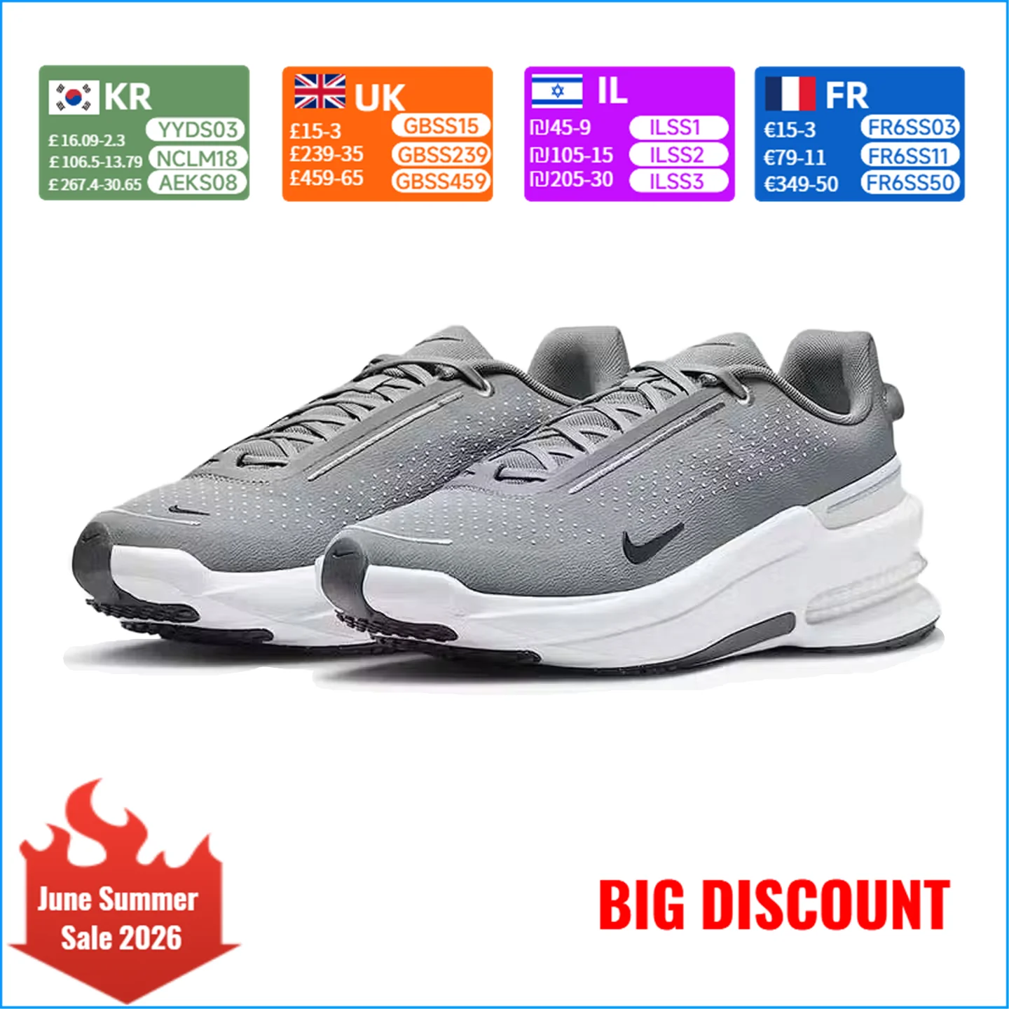 

NIKE Men's Air Max Cushioning Comfort Air-Cushioned Shoes Anti-Slip, Wear-Resistant Running Sneakers Casual Shoes IB2746-010
