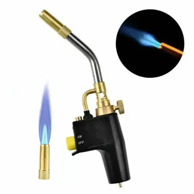 MAPP Propane Welding Torches Plumbing Soldering Tool Metal Flame Gun Brazing Welding Quick Fire Solder Gas Burner new