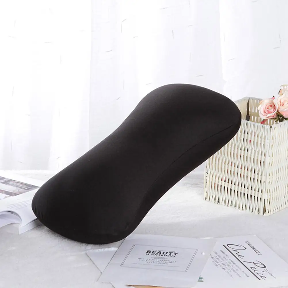 Microbead Bolster Tube Pillow Foam Particle Bone Pillow Head Rest Home Sleep Neck Support Travel Micro Mini Microbead Cushion