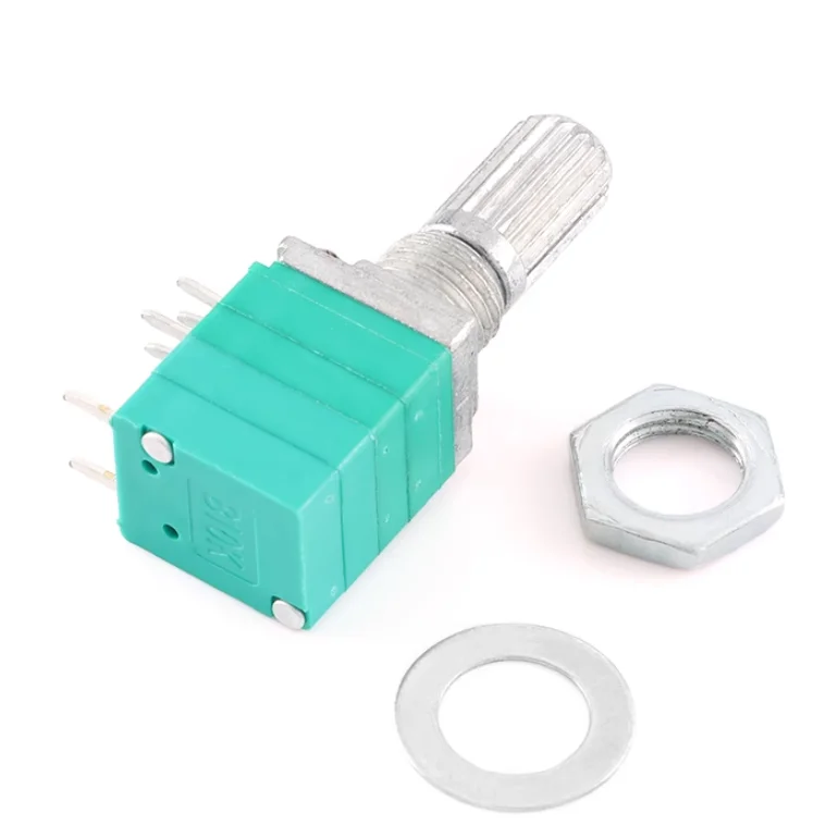 5PCS 8 füße | RV097NS doppel potentiometer B50K mi... - Viceal