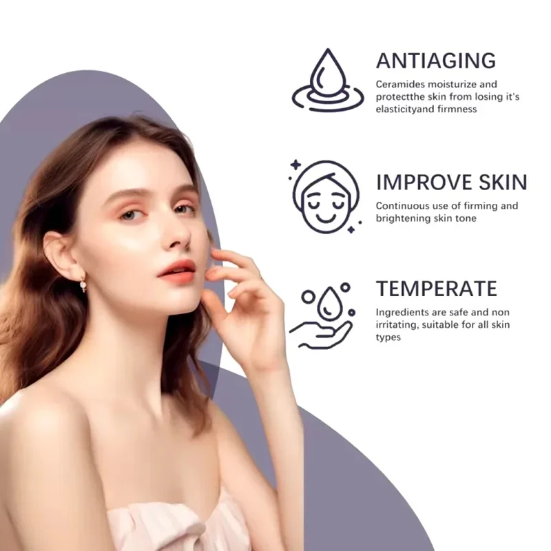 Suero Facial antiarrugas con vitamina B3, eliminación de manchas oscuras, desvanecimiento de marcas de acné, línea fina suave, reafirmante, esencia hidratante