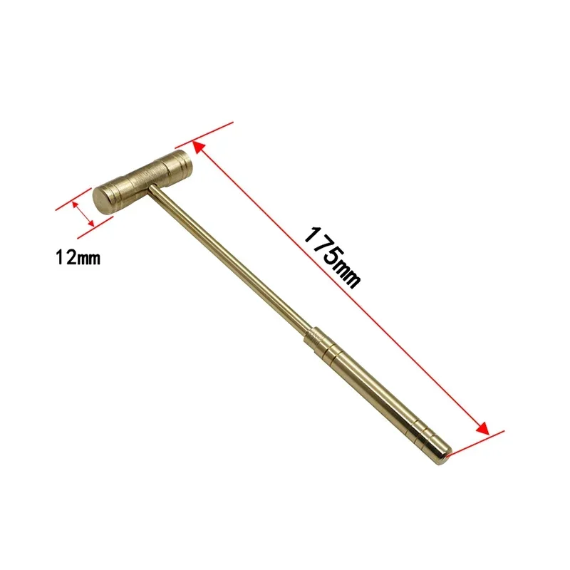 Mini Hammer Small Round Hammer Solid Brass Hammer For Precision Installation Tool