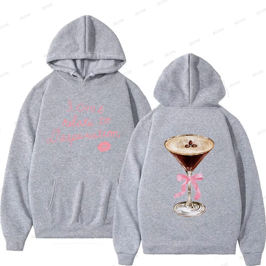 Sabrina Carpenter Can\'t Relate Espresso 2024 New Hoodie Men Women Retro Aesthetic Fashion Oversized Sweatshirt Pullover Hooded