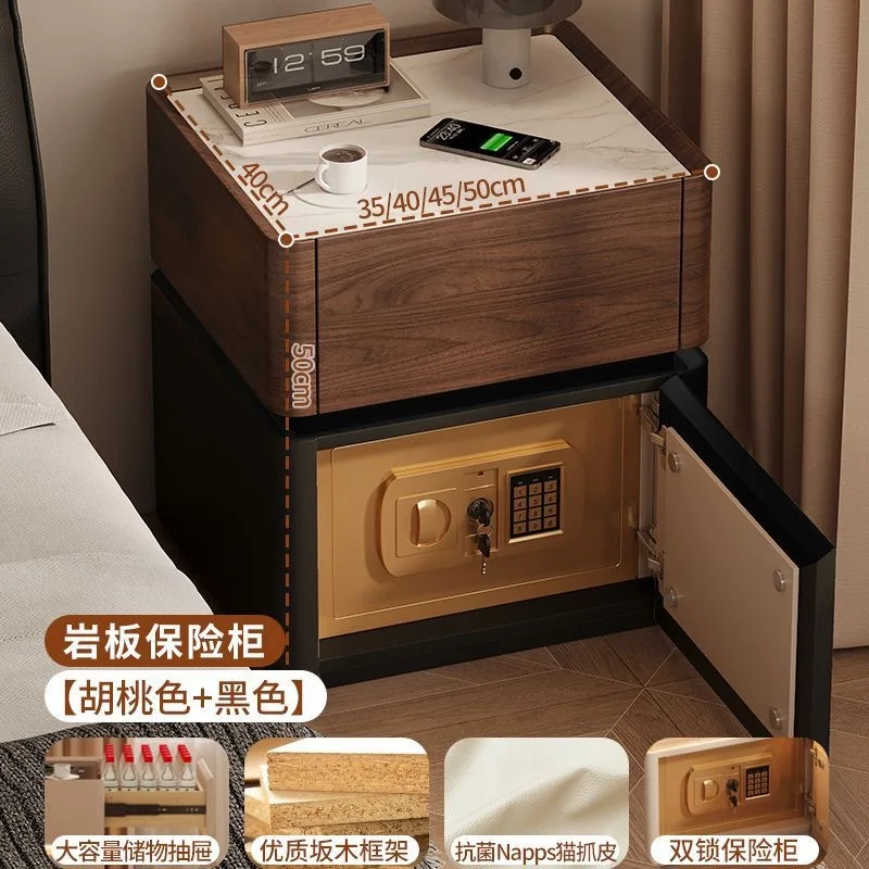 CX safe integrated modern simple light luxury high sense home bedroom bedside small locker