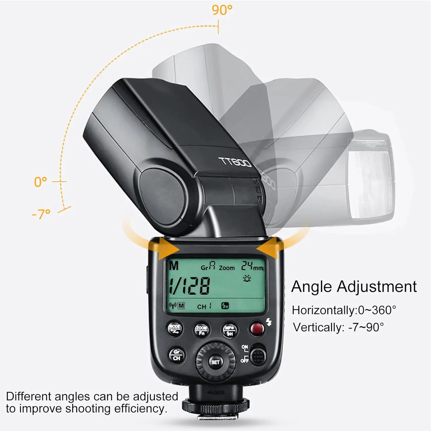 Godox Tt600 T 600S 2.4G Draadloos 1/8000S Flitslicht Met X2T-C/N/S/F/O/P Trigger Voor Canon Nikon Sony Fuji Olympus