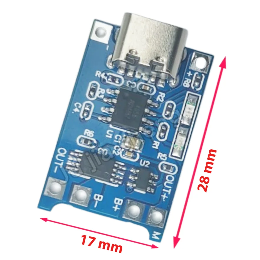 5-20 stks TP4056 Type-C Micro USB 18650 1A Lithiumbatterij Opladen Board Module Interface Opladen Bescherming 2-in-1