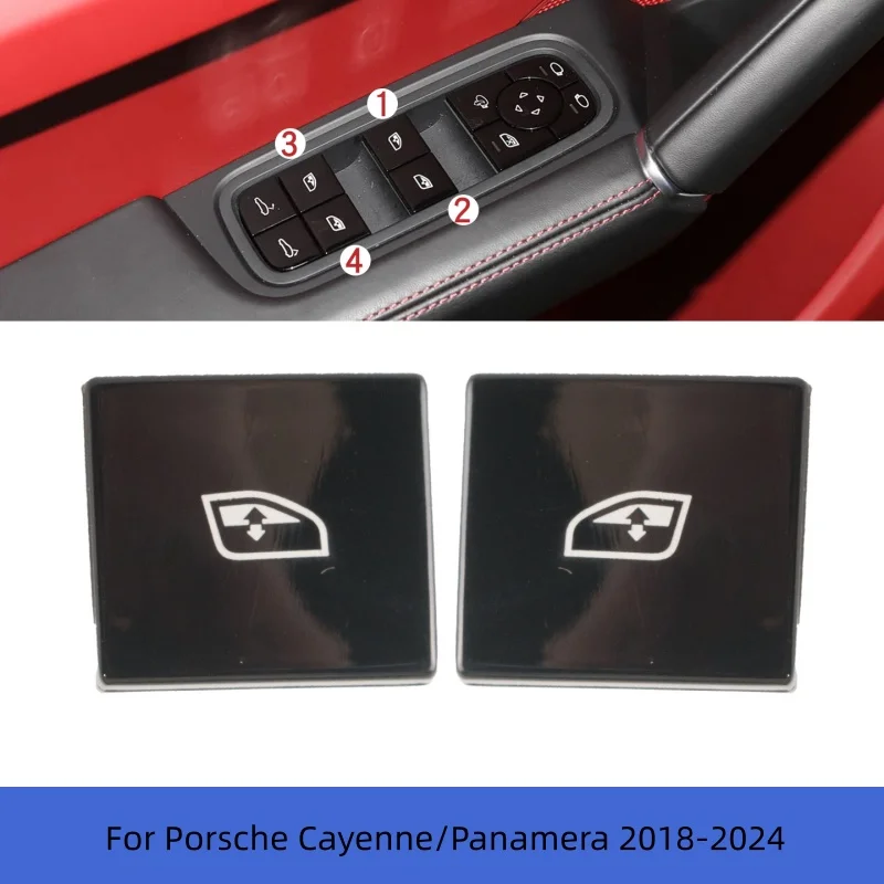 

1Pcs For Porsche 18-24 Cayenne/Panamera Driver's Window Regulator Switch Button Car Accessories Interior Auto