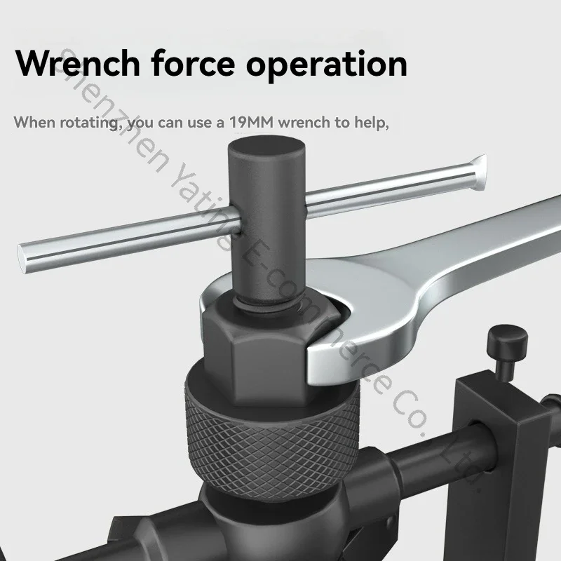 1pc Upgraded Large Inner Hole Bearing Puller Inner Bearing Removal Three Claw Puller Inner Hole Puller Disassembly Tool
