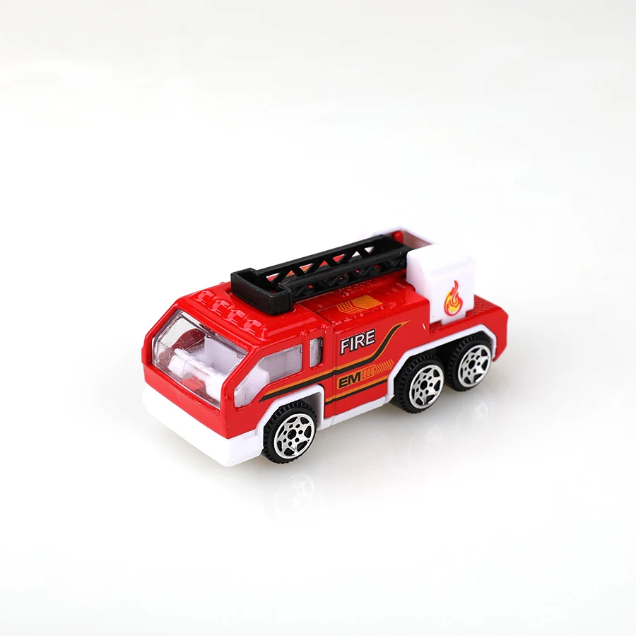 (محاصر) طقم عسكري أحمر 1/64، طقم مكون من 6 قطع، معدن مصبوب، لعبة للأولاد، لعبة جيب، نموذج منزلق، بدون سحب.