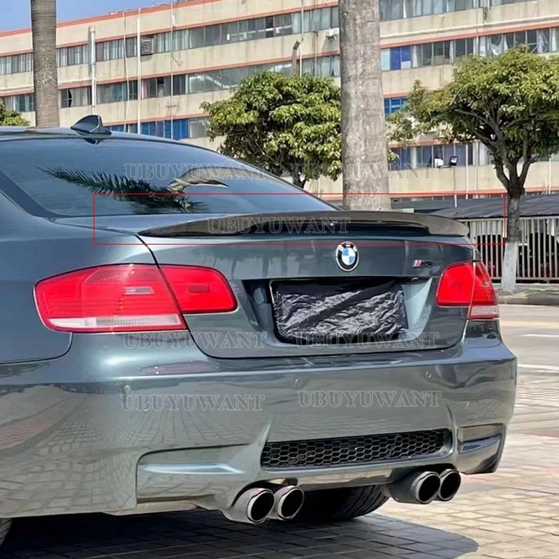 UBUYUWANT Fits For BMW E92 E93 Series 2 Door Coupe E92 M3 ABS Spoiler Wing P Style 2005 - 2012