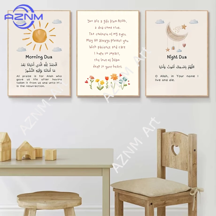 1/3Pcs Arabic Alpha…