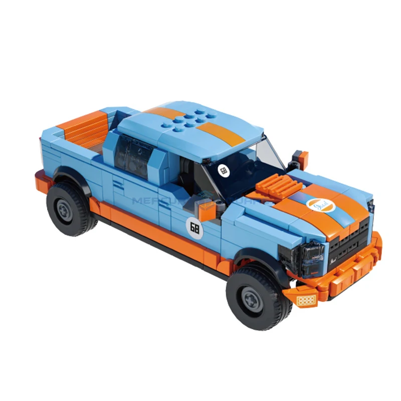 F-150 Pickup Truck Jeep SUV MOC 66004 Off-road Car Building Blocks Transportation Vehicle Bricks Model Boys Kids Ideas Toy Gift