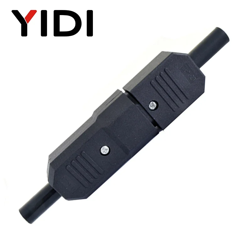 10A 250V IEC Straight Cable Plug Connector C13 C14 Female Male Plug Rewirable Power Connector 3 Pin AC Socket Industrial Plug